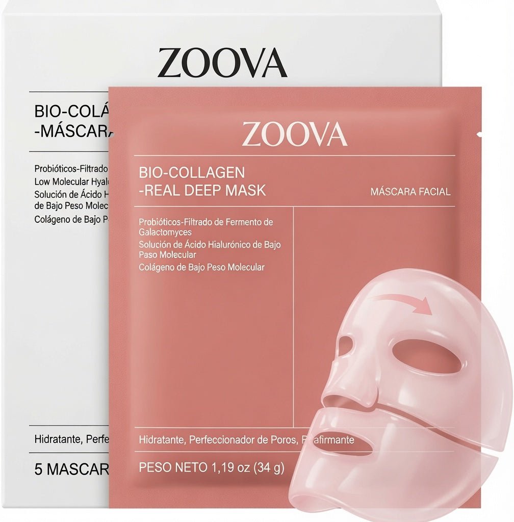 Macarillas Coreanas Bio-Colágeno | Pack 5ud - ZOOVA