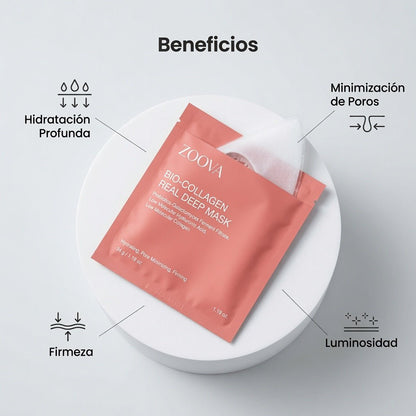 Macarillas Coreanas Bio-Colágeno | Pack 5ud - ZOOVA